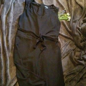 Black pantsuit